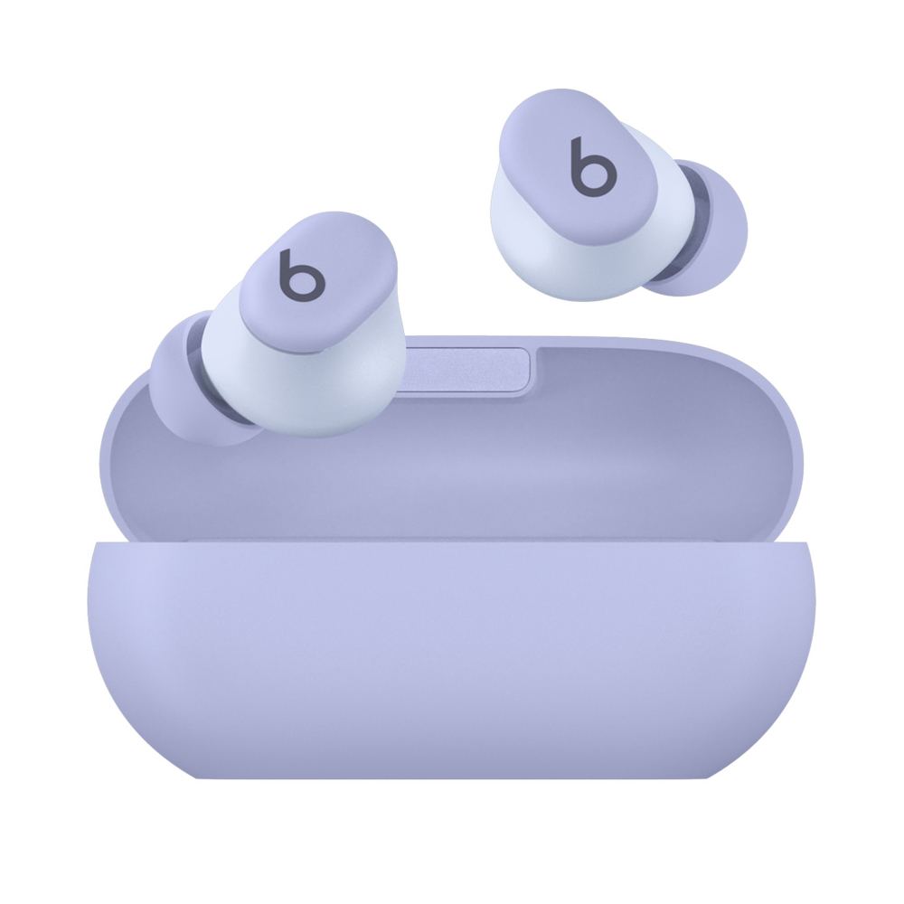 Фото Беспроводные наушники Beats Solo Buds, фиолетовый Фото Беспроводные наушники Beats Solo Buds, фиолетовый
