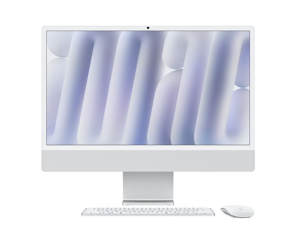Фото Apple iMac 24" Retina 4,5K, M4 10C / 10C, 32 ГБ, 1 ТБ, Серебристый Фото Apple iMac 24" Retina 4,5K, M4 10C / 10C, 32 ГБ, 1 ТБ, Серебристый