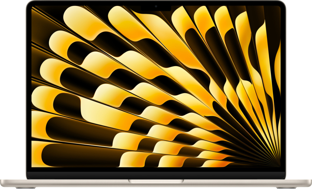 Фото Apple MacBook Air 13" (M4, 10C / 10C, 2025) 24 ГБ, 512 ГБ SSD, Сияющая звезда На фото изображено Apple MacBook Air 13" (M4, 10C / 10C, 2025) 24 ГБ, 512 ГБ SSD, Сияющая звезда