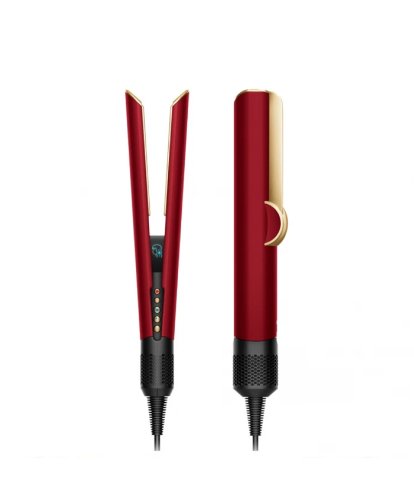 Фото Выпрямитель Dyson Airstrait HT01, Red Velvet/Gold Фото Выпрямитель Dyson Airstrait HT01, Red Velvet/Gold