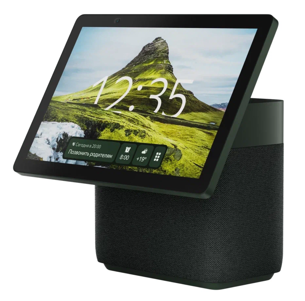 Фото Умная колонка Яндекс Станция Дуо Макс с Zigbee, Зеленый Фото Умная колонка Яндекс Станция Дуо Макс с Zigbee, Зеленый