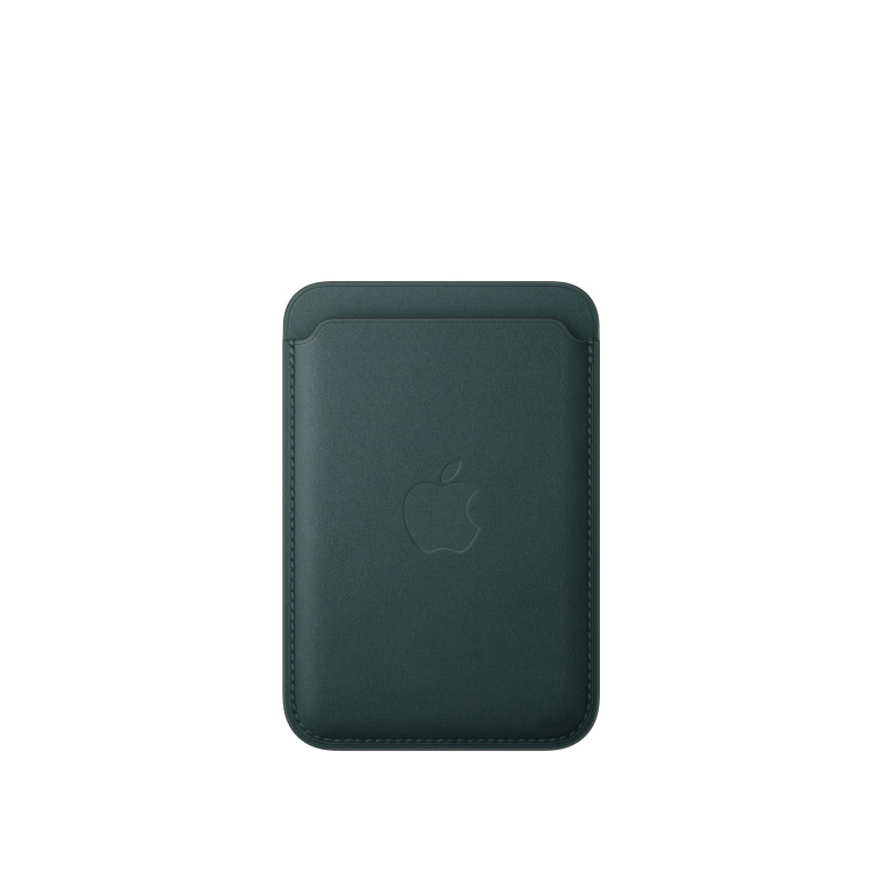 Фото Картхолдер Apple FineWoven Wallet, темно-зеленый Фото Картхолдер Apple FineWoven Wallet, темно-зеленый