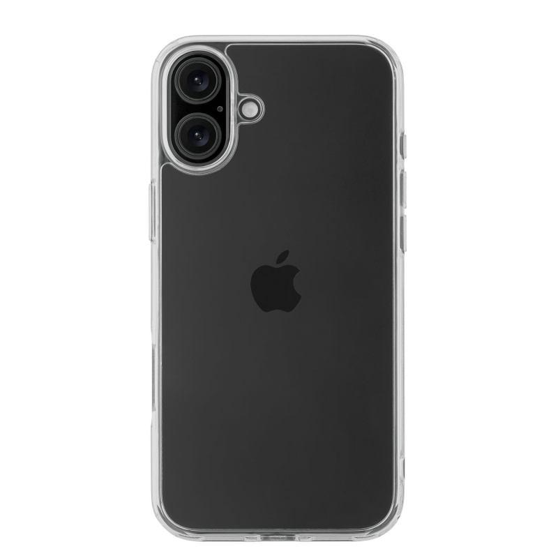 Фото Чехол защитный uBear Real Case для iPhone 16 Plus, усиленный, прозрачный Фото Чехол защитный uBear Real Case для iPhone 16 Plus, усиленный, прозрачный