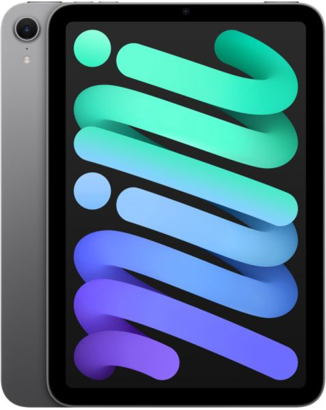 Фото Apple iPad mini 7 (2024) Wi-Fi 128 ГБ, Серый космос На фото изображено Apple iPad mini 7 (2024) Wi-Fi 128 ГБ, Серый космос